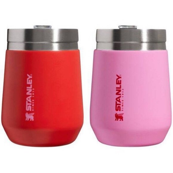 Stanley Other - Stanley 2pk 10oz stainless steal everyday go tumblers Target red/cotton candy